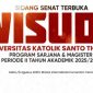 Wisuda Periode II Unika Santo Thomas Tahun Akademik 2025/2026: Lepas 534 Lulusan. (Foto:Ist) 