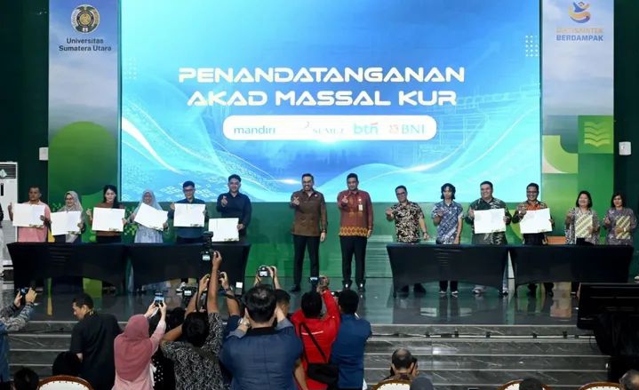 Bobby Nasution Gelontorkan Rp50 Miliar untuk UMKM Sumut. (Foto:Ist) 