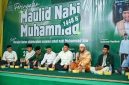 Peringatan Maulid Nabi Muhammad SAW 1448 H yang digelar Ikatan Pelajar, Guru-Dosen, dan Sarjana Al-Washliyah Sumut di Medan, Selasa (25/8/2026). Pj Sekdaprov Sumut Timur Tumanggor hadir dan mengajak memaknai peringatan ini sebagai momentum memperkuat sinergi dan kolaborasi membangun daerah. Foto: Ist.