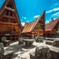 Ilustrasi Rumah Batak. Foto: Ist.