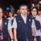 Menteri Ketenagakerjaan Yassierli beserta jajaran tampil dalam karnaval peringatan HUT ke-81 Kemerdekaan RI di Jakarta, Senin (17/8/2026).