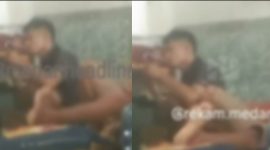 Tangkap layar video berdurasi 14 detik yang beredar di media sosial dan disebut-sebut memperlihatkan dugaan aktivitas penggunaan narkotika di Rutan Kelas I Medan. Kebenaran lokasi, waktu, identitas orang dalam video, serta konteks kejadian secara utuh masih dalam proses verifikasi. (Dok. Media Sosial)