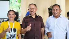 Anggota DPR RI Komisi XIII Dr Maruli Siahaan,SH.MH turun langsung mendengar aspirasi warga Dapil Sumut I di Marindal. Foto: Ist.