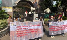 Jatmiko Aksi di Kejagung, Minta Sabam Sinaga Diperiksa Soal Antropometri Kemenkes