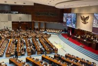 Rapat Paripurna DPR RI di Jakarta, Selasa (18/8/2026), yang secara resmi menyetujui Nuzran Joher menjabat sebagai Ketua Ombudsman Republik Indonesia masa jabatan 2026–2031. Foto: Ist.