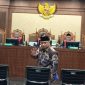 Mantan Menteri Agama Yaqut Cholil Qoumas di ruang sidang Pengadilan Tipikor Jakarta Pusat, Selasa (18/8/2026). Foto: Ist.