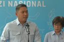 Kepala Badan Gizi Nasional (BGN) Sudaryono memberikan keterangan pers terkait anggaran Program Makan Bergizi Gratis (MBG) tahun 2027 yang diproyeksikan mencapai Rp240 triliun, di Jakarta, Jumat (28/8/2026). Ia menyebut 97 persen anggaran dialokasikan langsung untuk kebutuhan pangan, sementara hanya 3 persen untuk operasional lembaga. Foto: Ist.