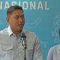 Kepala Badan Gizi Nasional (BGN) Sudaryono memberikan keterangan pers terkait anggaran Program Makan Bergizi Gratis (MBG) tahun 2027 yang diproyeksikan mencapai Rp240 triliun, di Jakarta, Jumat (28/8/2026). Ia menyebut 97 persen anggaran dialokasikan langsung untuk kebutuhan pangan, sementara hanya 3 persen untuk operasional lembaga. Foto: Ist.