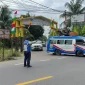 Sosialisasi jalur alternatif Medan-Berastagi yang dilakukan Dinas Perhubungan Deli Serdang. Foto: Ist.