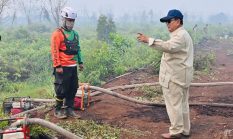 Prabowo Turun Langsung ke Lokasi Karhutla Kalbar, Tinjau Pemadaman dan Pastikan Penanganan Optimal