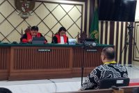  Sidang pembacaan vonis banding Ibrahim Arief alias Ibam di Pengadilan Tinggi DKI Jakarta, Senin (31/8/2026). Majelis Hakim memperberat hukuman dari 4 tahun menjadi 5 tahun penjara sekaligus menjatuhkan kewajiban membayar uang pengganti Rp5 miliar kepada negara dalam perkara korupsi pengadaan Chromebook. Foto: Ist.