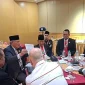 Ketua Umum Peradin Ropaun Rambe memimpin pembahasan revisi UU Advokat dalam Rapat Kerja Nasional (Rakernas) 2026, Sabtu (29/8/2026). Foto: Ist.