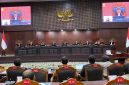 Sidang pembacaan putusan uji materi Pasal 240 dan Pasal 241 KUHP di Gedung Mahkamah Konstitusi, Jakarta, Jumat (28/8/2026). Foto: Ist.