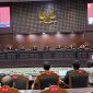 Sidang pembacaan putusan uji materi Pasal 240 dan Pasal 241 KUHP di Gedung Mahkamah Konstitusi, Jakarta, Jumat (28/8/2026). Foto: Ist.