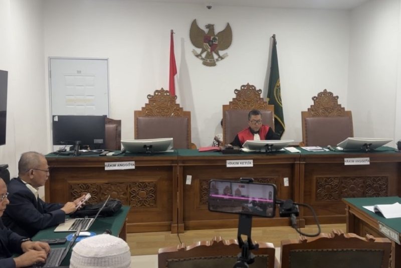 Sidang praperadilan Dokter Tifa, Kamis (13/8/2026). Foto: Ist.