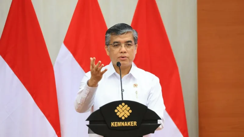 Menteri Ketenagakerjaan (Menaker) Yassierli. Foto: Ist.