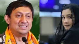 Fahd Arafiq (kiri) dan Fadia Arafiq (kanan), kakak-beradik anak penyanyi dangdut legendaris Ahmad Rafiq, sama-sama terjerat kasus korupsi yang ditangani KPK. Fahd diamankan dalam OTT Kabupaten Bogor, sementara Fadia tengah menjalani persidangan dugaan suap pengadaan barang dan jasa saat menjabat Bupati Pekalongan. Foto: Ist.
