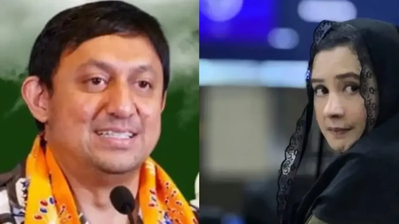Fahd Arafiq (kiri) dan Fadia Arafiq (kanan), kakak-beradik anak penyanyi dangdut legendaris Ahmad Rafiq, sama-sama terjerat kasus korupsi yang ditangani KPK. Fahd diamankan dalam OTT Kabupaten Bogor, sementara Fadia tengah menjalani persidangan dugaan suap pengadaan barang dan jasa saat menjabat Bupati Pekalongan. Foto: Ist.