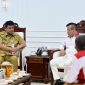 Gubernur Sumatera Utara Muhammad Bobby Afif Nasution (kiri) saat menerima audiensi jajaran pengurus DPD Abpednas Sumut di Kantor Gubernur Sumut, Medan, Senin (21/9/2026). Foto: Ist.