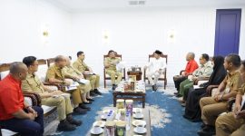 Gubernur Sumatera Utara Muhammad Bobby Afif Nasution menerima audiensi Pengurus Persatuan Dokter Hewan Indonesia Cabang Sumut di Kantor Gubernur Sumut, Medan, Senin (7/9/2026). Foto: Ist.
