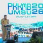 Gubernur Sumatera Utara Bobby Nasution menyampaikan dukungan pembangunan Kampus IV dan kuota beasiswa khusus bagi mahasiswa UMSU dalam kegiatan PKKMB 2026 dengan tema 