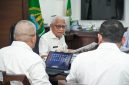 Wakil Gubernur Sumatera Utara Surya memimpin Rapat Pimpinan Akselerasi Target PAD Semester II 2026 di Kantor Gubernur Sumut, Medan, Rabu (23/9/2026). Foto: Ist.