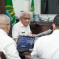 Wakil Gubernur Sumatera Utara Surya memimpin Rapat Pimpinan Akselerasi Target PAD Semester II 2026 di Kantor Gubernur Sumut, Medan, Rabu (23/9/2026). Foto: Ist.
