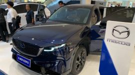 BCA Expo Medan 2026:  The New Mazda CX-30 dalam BCA Expo Medan 2026 sebagai rangkaian mendongkrakelejtifikadi lokal berbasis Mazda Global Manufacturing Standards. (Foto /Dok Oki Lenore)