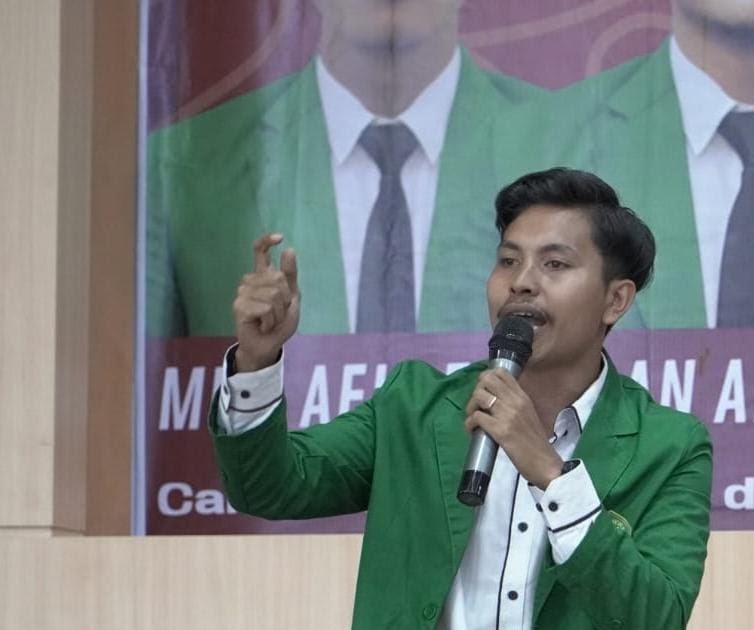 Ketua BEM UMN Al-Washliyah, Fatah Silaen. Foto: Ist.