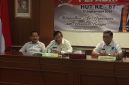 Ketua Umum Pepabri Jenderal TNI (HOR) (Purn) Agum Gumelar (tengah) menyampaikan pernyataan pers menjelang HUT ke-67 Pepabri di Jakarta, Selasa (8/9/2026). Foto: Ist.