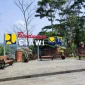 Taman penanda Bendungan Ciawi yang dikelola PT Brantas Abipraya (Persero) tampak terawat. Perusahaan kontraktor pelat merah ini kini mengaku menanggung tunggakan pembayaran mencapai Rp1,5 triliun kepada ratusan subkontraktor akibat restitusi pajak Rp800 miliar yang belum dicairkan serta lonjakan harga material konstruksi. Foto: Ist.
