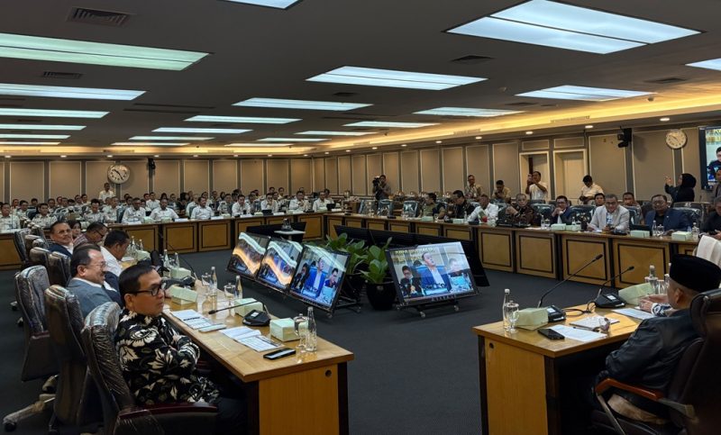 Rapat Dengar Pendapat Komisi XIII DPR RI di Gedung Nusantara II, Senayan, Jakarta, Senin (28/9/2026). Foto: Ist.