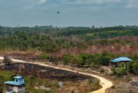 Pemerintah memperketat pengawasan dan mengerahkan seluruh kekuatan guna memadamkan titik api agar tidak meluas ke Kawasan Inti Pusat Pemerintahan (KIPP). Foto: Ist.