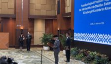 Menteri Keuangan Suahasil Nazara memimpin prosesi pelantikan 14 pejabat tinggi di lingkungan Kementerian Keuangan, Jakarta, Senin (21/9/2026). Foto: Ist.