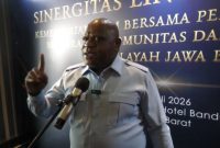 Menteri Hak Asasi Manusia Natalius Pigai menyampaikan pernyataan tegas mendesak pengajuan kasasi hingga Peninjauan Kembali atas vonis banding dua prajurit TNI pelaku penyiraman air keras terhadap Andrie Yunus. Pigai menegaskan rasa keadilan harus diukur dari sisi korban, bukan pelaku kejahatan. Foto: Ist.