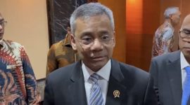 Menteri Keuangan Suahasil Nazara dalam konferensi pers di Kantor Pusat Bea Cukai, Jakarta, Selasa (22/9/2026). Foto: Ist.