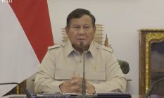Prabowo Pimpin Ratas Penanganan Bencana, Minta Selalu Siap Hadapi Ancaman Alam