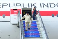 Presiden Prabowo Subianto tiba di Rusia pada Rabu (2/9/2026). Foto: Ist.