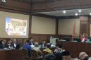 Sidang kasus dugaan korupsi kuota haji tambahan dengan terdakwa Ishfah Abidal Aziz alias Gus Alex. Foto: Ist.