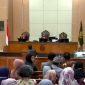 Sidang perdana kasus tudingan ijazah palsu Jokowi dengan terdakwa Roy Suryo di PN Jakarta Timur, Kamis (17/9/2026). Foto: Ist.