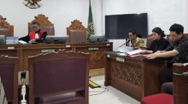 Suasana sidang praperadilan Lodewyk Pusung di Pengadilan Negeri Jakarta Selatan, Senin (7/9/2026). Foto: Ist.