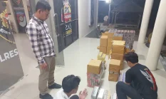 Polres Mesuji Bongkar Gudang Rokok Ilegal 118.400 Batang, Tersangka Diamankan