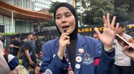 Ketua BEM FH Universitas Trisakti, Zahra Nazira Firman. Foto: Ist.