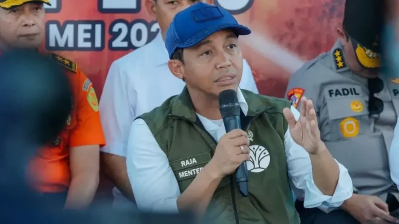 Menteri Kehutanan Raja Juli Antoni. KPK masih menyelidiki dugaan suap kepadanya terkait pengurusan kawasan HPT Kuansing. Foto: Ist.