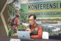 Plt Kepala Pusat Data, Informasi dan Komunikasi BNPB, Berton SP Panjaitan. Foto: Ist.