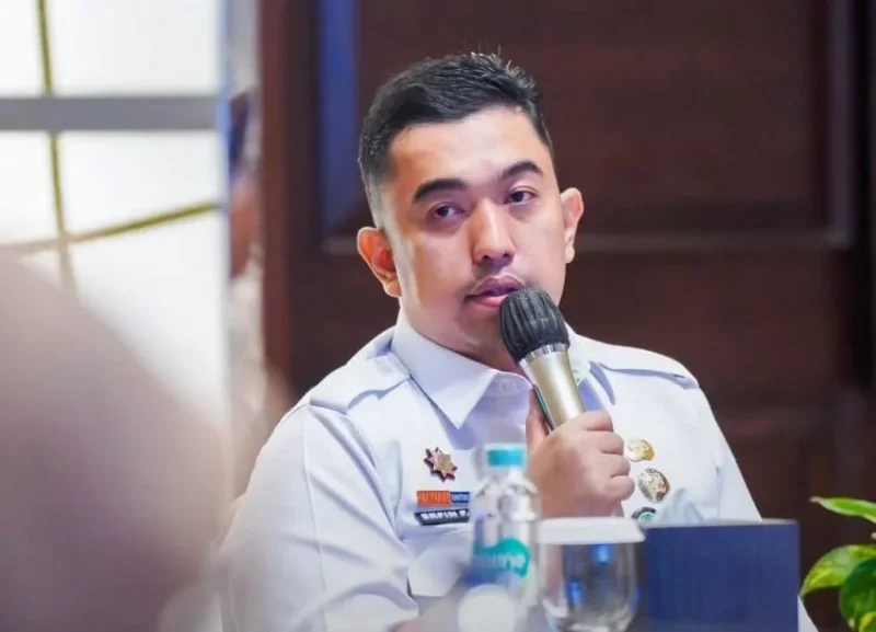 Pj Sekda Kota Medan Erfin Fachrurrazi menegaskan komitmen Pemko Medan dalam memperkuat pengawasan digital berbasis E-Audit guna menciptakan tata kelola pengadaan barang dan jasa yang transparan dan akuntabel. Foto: Ist.