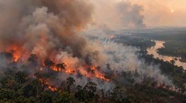 Kebakaran Hutan dan Lahan. Foto: Ist.