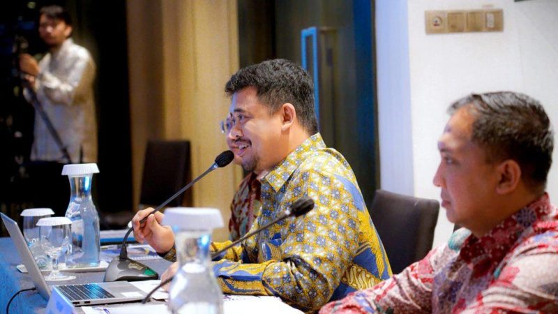 Gubernur Sumatera Utara Bobby Nasution mengikuti wawancara nasional Jamsostek Award 2026 di Jakarta, Rabu (14/10/2026). Foto: Ist.