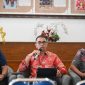 Kepala Biro Administrasi Pembangunan Setdaprovsu Faisal Arif Nasution saat Temu Pers di Medan, Kamis (8/10/2026). Pemprov Sumut salurkan BKP Rp325 miliar ke 30 kabupaten/kota, fokus perbaikan infrastruktur jalan, realisasi jadi pertimbangan reward 2027. Foto: Ist.