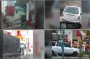 Suasana pengisian sejumlah mobil diduga memiliki tangki modifikasi di SPBU Horas Hutagalung. Foto: D|repro_ig